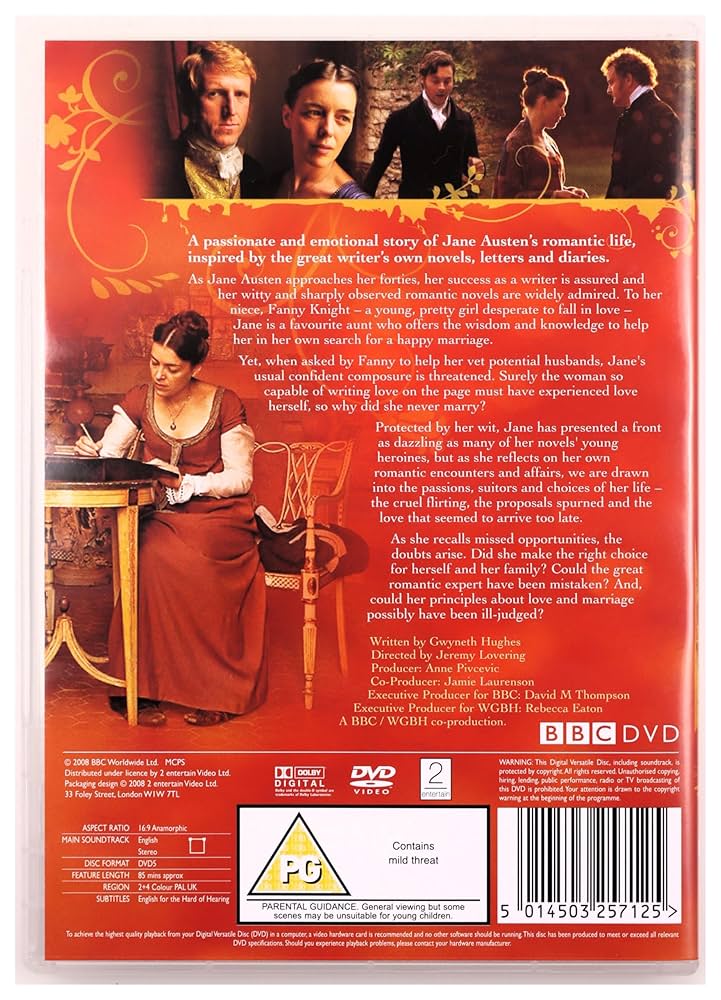 Amazon.com: Miss Austen Regrets (BBC) [2008] [DVD] : Tom